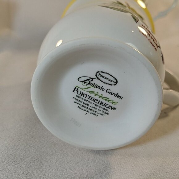 Portmeirion Botanic Garden 4 Set Mugs Floral T1901 T1801 Terrace Lot Pedestal - Picture 7 of 14